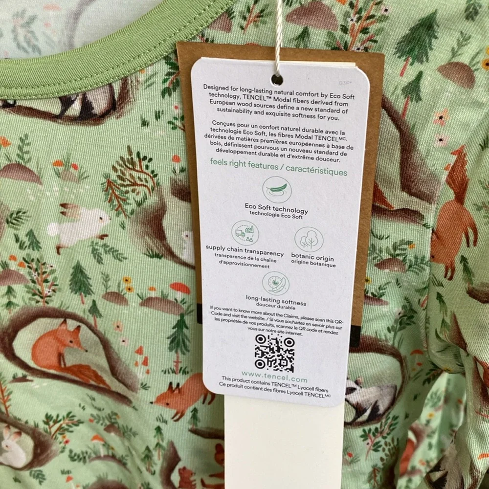 Wild Woven (formerly Kind Thing) Burrow Two-Piece Pajama Set - Picture 4 of 11